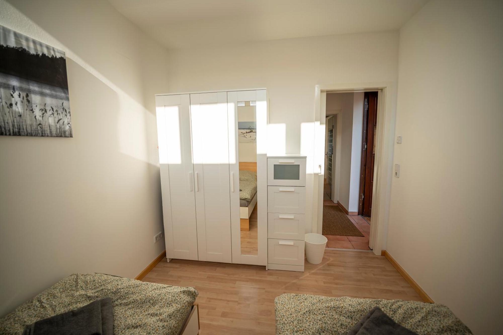 Haus Unterm Mammutbaum - Elberadweg Apartment มัคเดอบวร์ก ภายนอก รูปภาพ