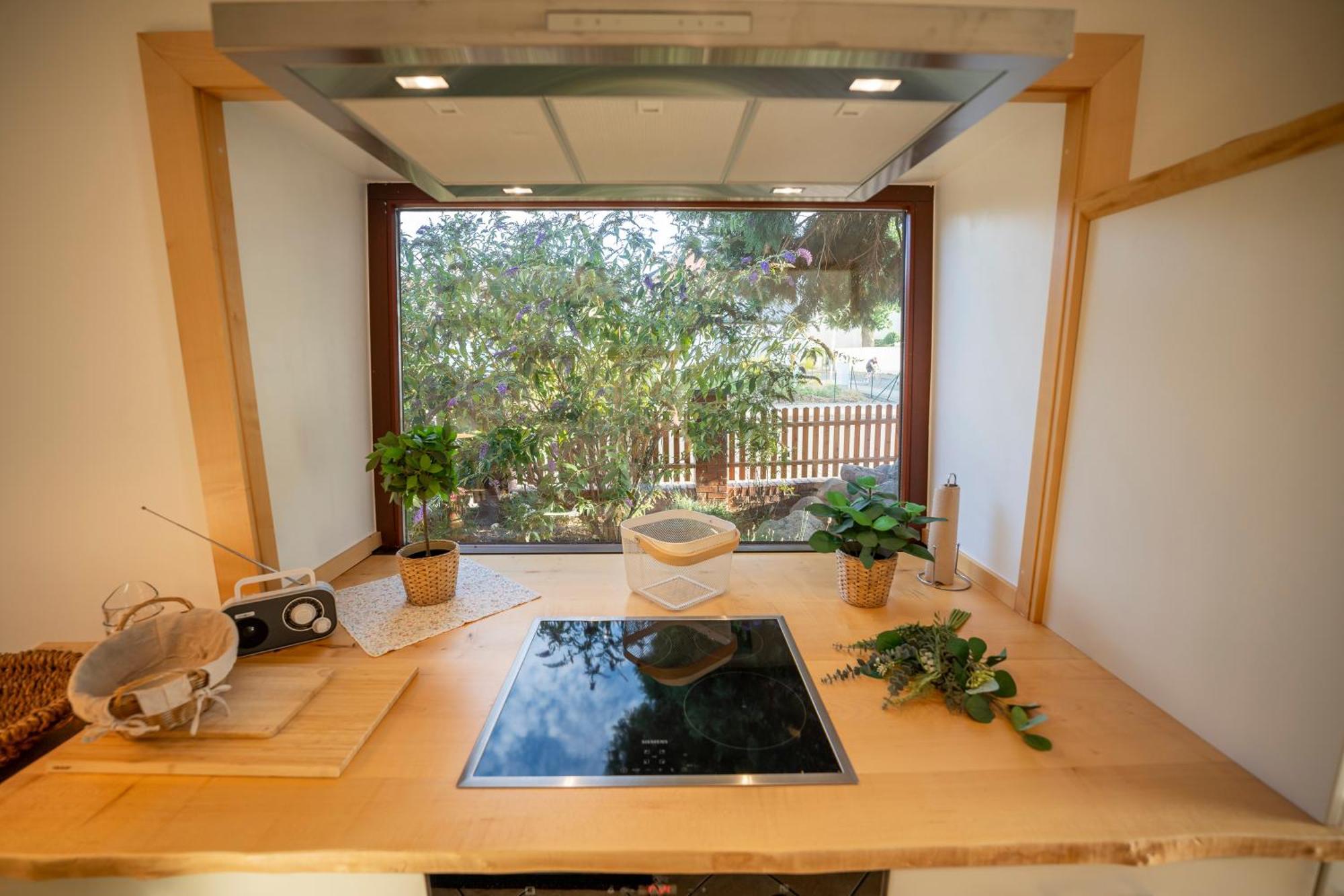 Haus Unterm Mammutbaum - Elberadweg Apartment มัคเดอบวร์ก ภายนอก รูปภาพ