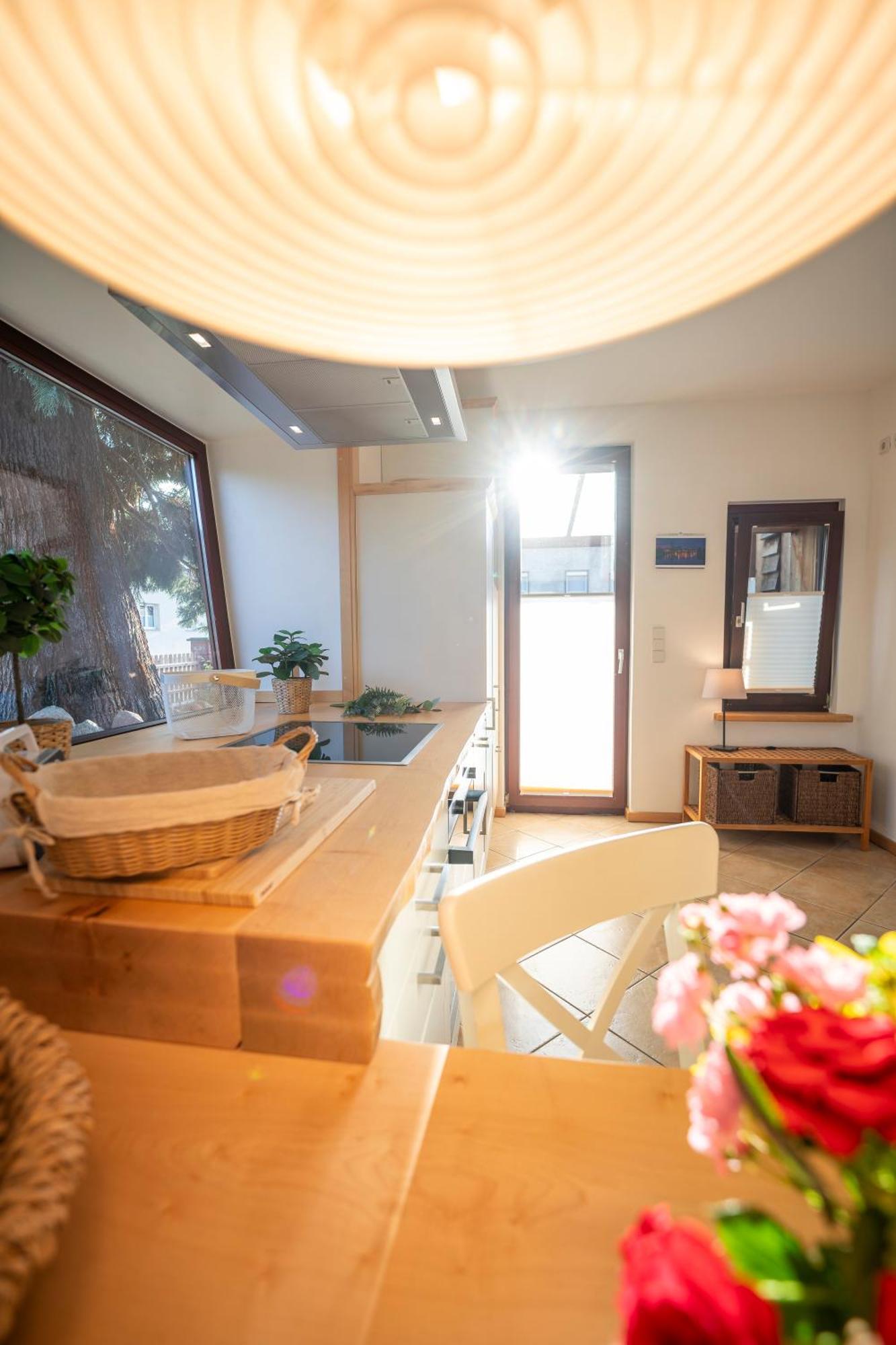Haus Unterm Mammutbaum - Elberadweg Apartment มัคเดอบวร์ก ภายนอก รูปภาพ