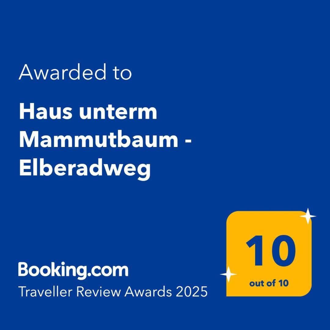Haus Unterm Mammutbaum - Elberadweg Apartment มัคเดอบวร์ก ภายนอก รูปภาพ